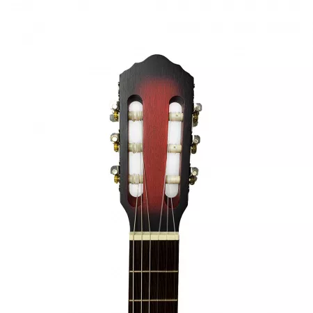 Гитара классическая, красная, Кунгурская Акустика, K-Red