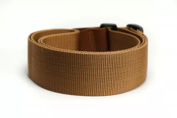 Ремень для гитары, нейлоновый, бежево-коричневый, Mamba straps, MB5031-061  рис.2 
