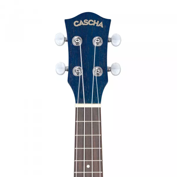 Mahogany Series Укулеле сопрано, с чехлом, синий, Cascha, HH-2266  рис.2 