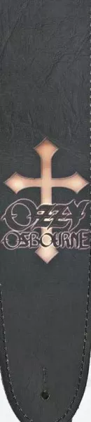 25LOZ01 Ozzy Osbourne Ремень для гитары, риснуок «Cross», Planet Waves