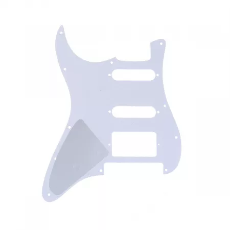 Пикгард для гитары Fender Stratocaster HSS, 3 слоя, белая, Musiclily, MX1380WH