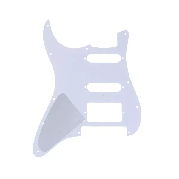 Пикгард для гитары Fender Stratocaster HSS, 3 слоя, белая, Musiclily, MX1380WH  рис.2 