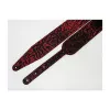 Leather Tigina Ремень для гитары, кожаный, маджента, Fidel, FL8013LT