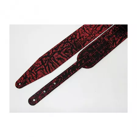 Leather Tigina Ремень для гитары, кожаный, маджента, Fidel, FL8013LT