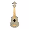 Bamboo Series Graphite Укулеле сопрано, с чехлом, графит, Cascha, HH-2315