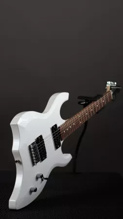 Электрогитара, белая, MIG Guitars, MIG22-WH24