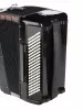 Аккордеон кнопочный 70/120/7/2, черный, с футляром, Aurus, JH5120-BLACK