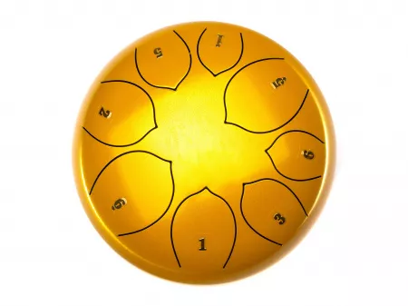 Глюкофон, 25см, Фа мажор, золото, Foix, FTD-108F-GD