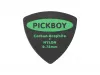 Triangle Carbon Nylon Медиаторы 50шт, толщина 0.75мм, Pickboy, GP-22T/075
