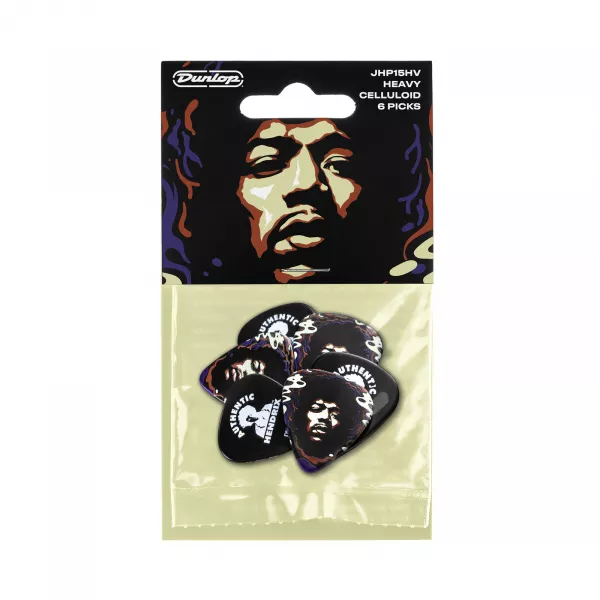 Hendrix Star Haze Медиаторы, 6шт, Dunlop, JHP15HV  рис.2 