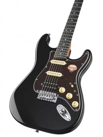 Электрогитара, черная, Mooer, MSC10-Pro-BLK