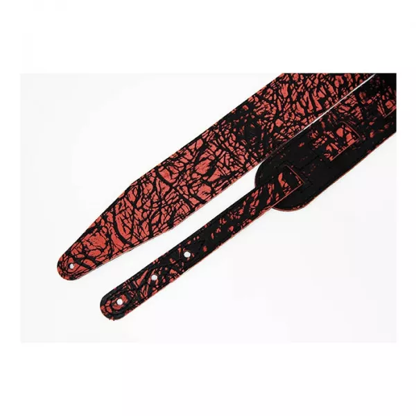 Leather Tigina Ремень для гитары, кожаный, фламинго, Fidel, FL8017LT  рис.2 