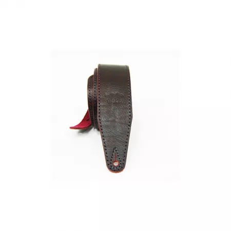 Leather 21 Ремень для гитары, кожаный, бордо, Fidel, FL60017L21L