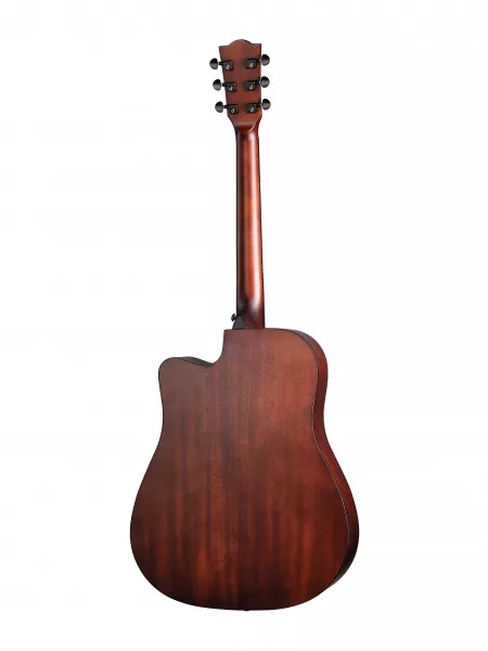 Гитара акустическая, с вырезом, коричневая, Foix, ZD-83CM-BR  рис.2 