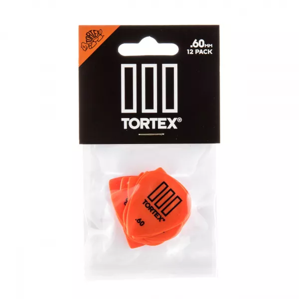 Tortex III Медиаторы 12шт, толщина 0,60мм, Dunlop, 462P.60  рис.2 