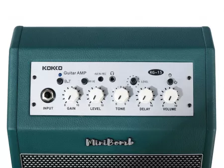 Mini Bomb Гитарный комбоусилитель портативный, 15Вт, синий, Kokko, KG-15-BL