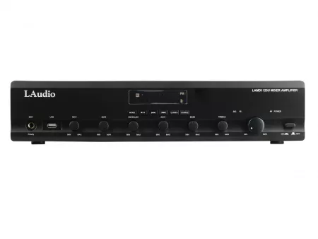Микшер усилитель мощности трансляционный, 120Вт, LAudio, LAMD1120U