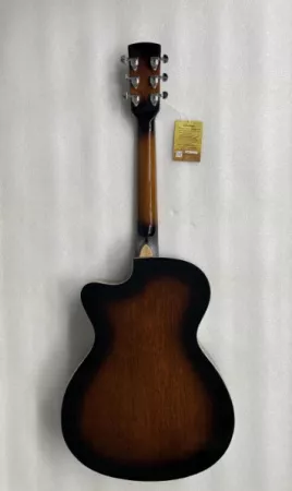 Электро-акустическая гитара с резонатором, санберст, Caraya, SDG-738CEQ