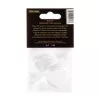 Genuine Celluloid Медиаторы, 12шт, очень толстые, белые, Dunlop, 483P01XH