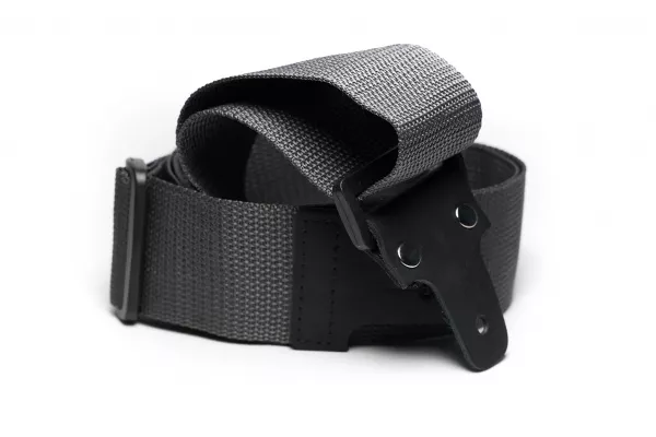 Ремень для гитары, нейлоновый, темно-серый, Mamba straps, MB5011-158  рис.2 