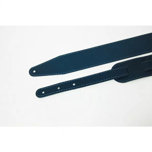 Leather 11 Ремень для гитары, кожаный, синий, Fidel, FL66001L11  рис.2 