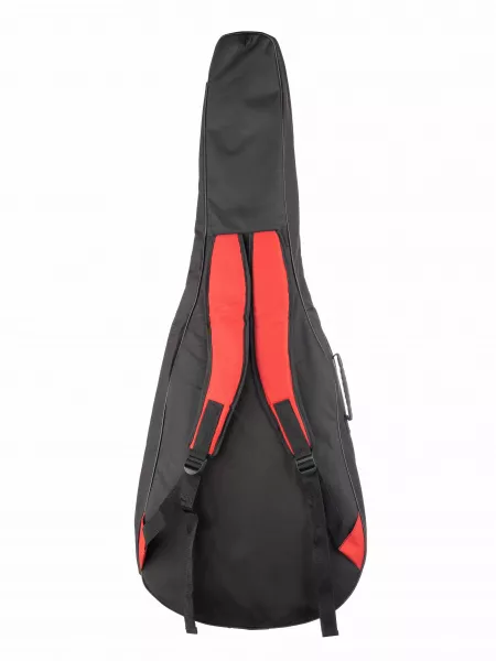 Чехол для акустической гитары, MEZZO, MZ-ChG-12-3bk/red/yel  рис.2 
