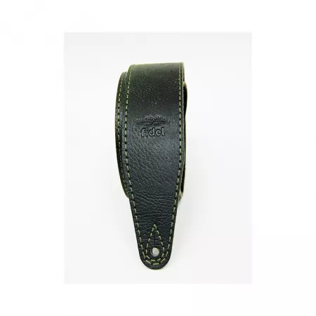 Leather 21 Ремень для гитары, кожаный, зеленый мох, Fidel, FL60034L21L