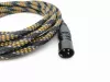 Кабель микрофонный 3м, ZZcable, G44-XLR-M-F-0300-Z
