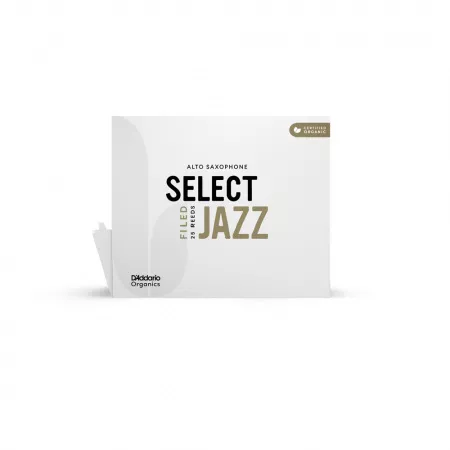 Organic Select Jazz Filed Трости для саксофона альт, размер 3S, 25шт, D'Addario, ORSF01ASX3S-B25