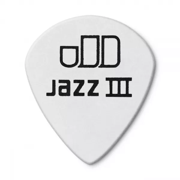 Tortex White Jazz III Медиаторы 12шт, толщина 1,00мм, Dunlop, 478P1.0  рис.2 