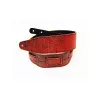 Leather 21 Ремень для гитары, кожаный, лава, Fidel, FL60031L21L