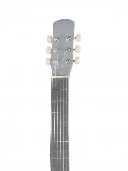Акустическая гитара, серый санберст, АККОРД, ACD-39A-74-G  рис.2 