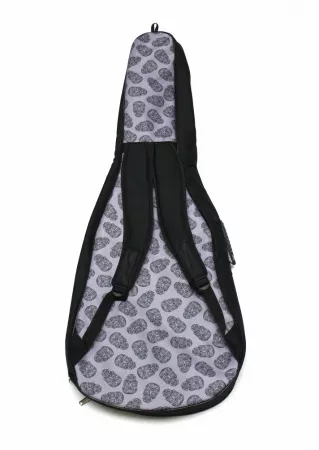 Чехол для классической  гитары, MEZZO, MZ-ChGC-3skull2/black