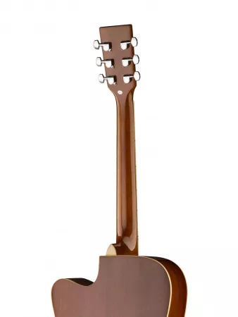 Акустическая гитара, санберст, с вырезом, Homage, LF-4121C-SB