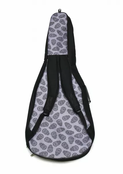 Чехол для классической  гитары, MEZZO, MZ-ChGC-3skull2/black  рис.2 