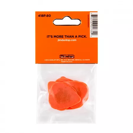 Tortex Standard Медиаторы 12шт, толщина 0,60мм, Dunlop, 418P.60