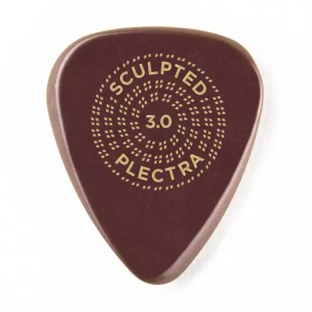 Primetone Медиаторы 3шт, толщина 3.0мм, гладкие, стандартные, Dunlop, 511P3.0