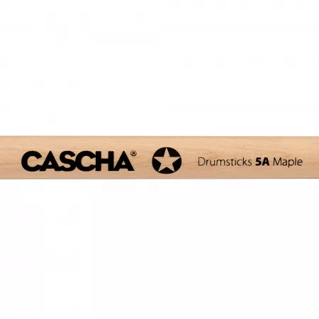 5A Барабанные палочки, 12 пар, клен, деревянный наконечник, Cascha, HH-2039