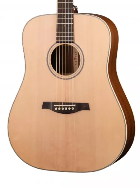 Акустическая гитара, дредноут, с чехлом, глянец, Parkwood, S21-GT  рис.2 