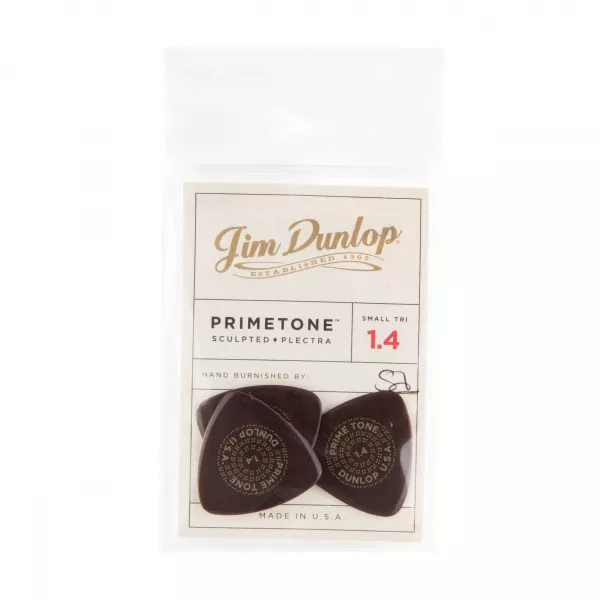 Primetone Медиаторы 3шт, толщина 1,4мм, маленький треугольник, Dunlop, 517P1.4  рис.2 