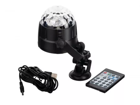 Светодиодный эффект «диско-шар» мини, LED 4х1Вт, Bi Ray, MM005U
