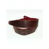 Leather 21 Ремень для гитары, кожаный, бордо, Fidel, FL60007L21L