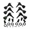 Колки для гитары, 3+3, черные, Musiclily, M170-3M758-3