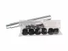 Колки для гитары 6л, в линию, черные, Gotoh, SD91-05M-B-L6