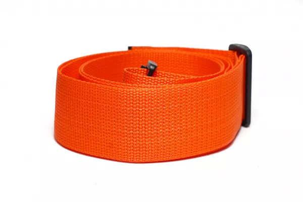 Ремень для гитары, нейлоновый, морковный, Mamba straps, MB5011-134  рис.2 