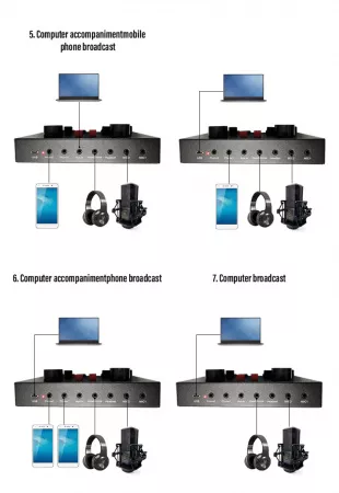 Звуковая карта USB, 16 бит/48 кГц, Foix, V8XPro
