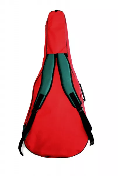 Чехол для гитары дредноут, MEZZO, MZ-ChG-12-3green/red  рис.2 