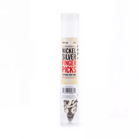 Nickel Silver Медиаторы на палец, нейзильбер, толщина .020, 20шт, Dunlop, 33R.020