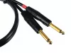 Кабель 3,5-2хJack, 1м, ZZcable, G52-3,5-2J-0100-0