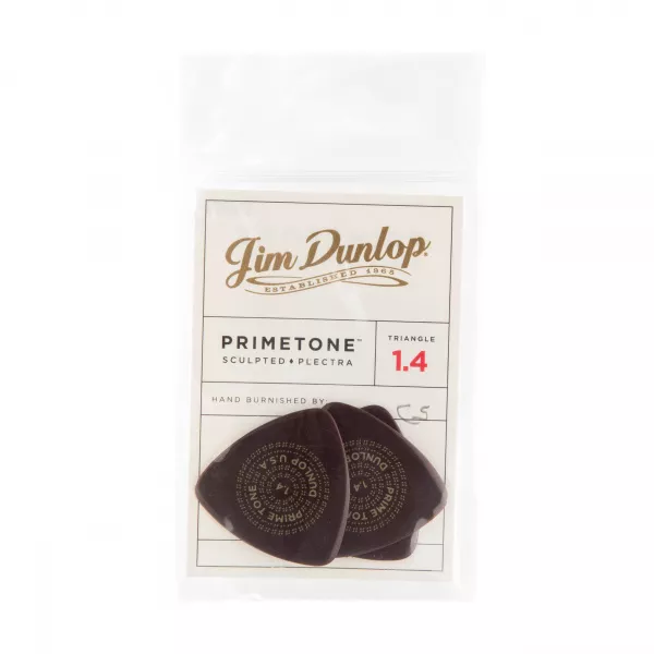 Primetone Медиаторы 3шт, толщина 1,4мм, треугольник, Dunlop, 513P1.4  рис.2 